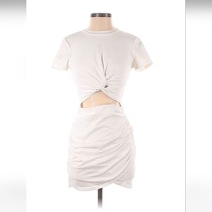 White Superdown Mini Dress in size Small